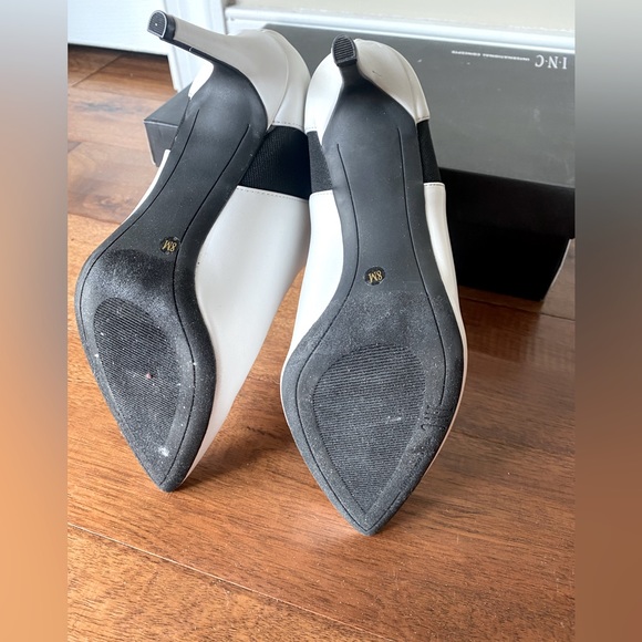 Brand New Bright White booties, size 8M - Picture 2 of 10